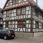 Fachwerkhaus in der Unterdorfstraße in Münzesheim